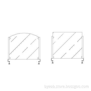 Safety Guard OEM with Glass